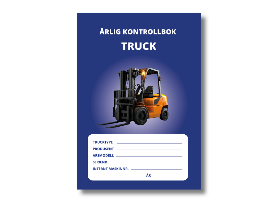 Årlig kontrollbok Truck