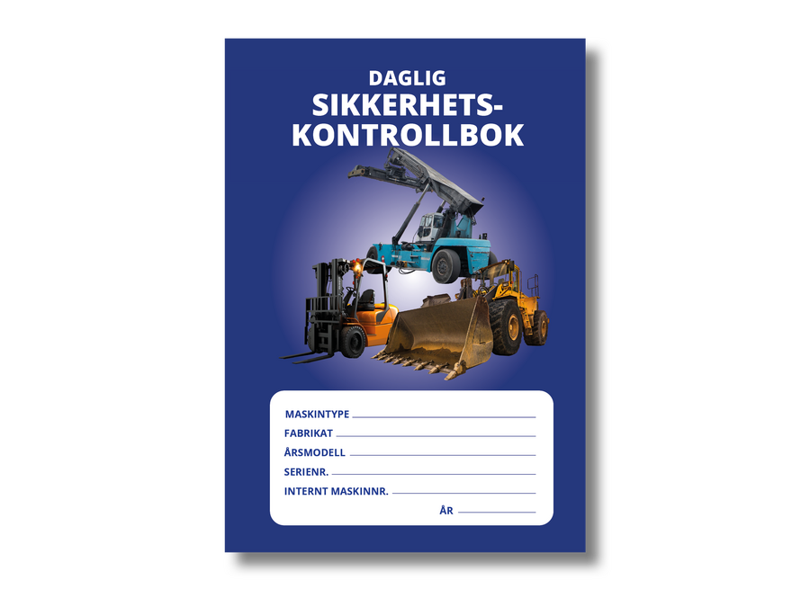 Daglig sikkerhetskontrollbok